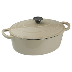 Gietijzeren Braadpan 4,3L - Taupe